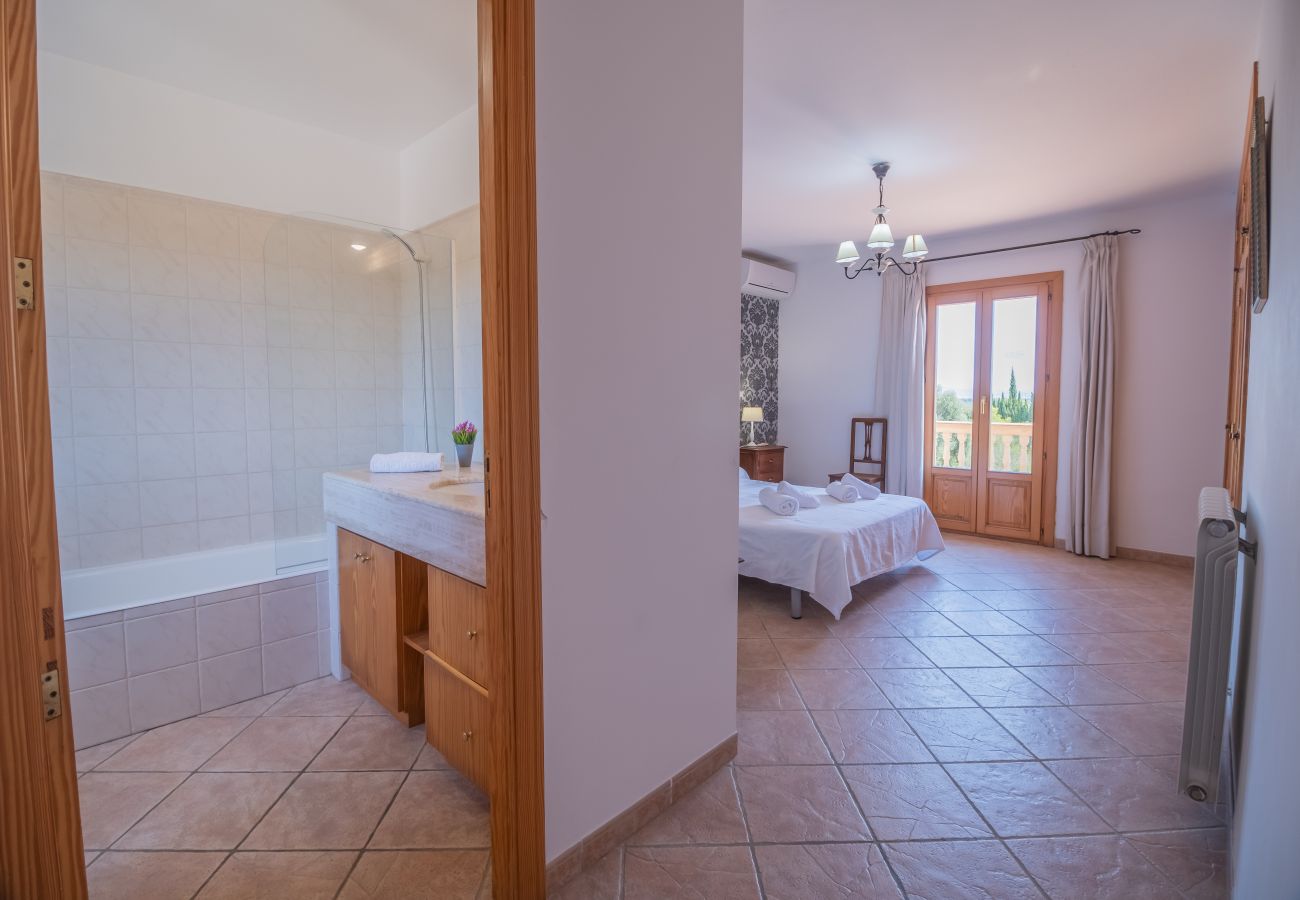 Country house in Muro - Vela 1 Finca for 8 with pool in Playas de Muro