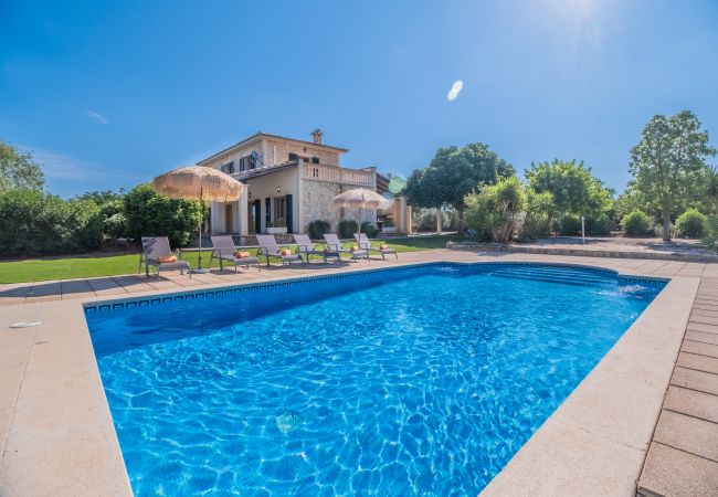 Country house in Muro - Vela 2 Finca for 6 with pool, garden, WIFI, terrace in Playa de Muro