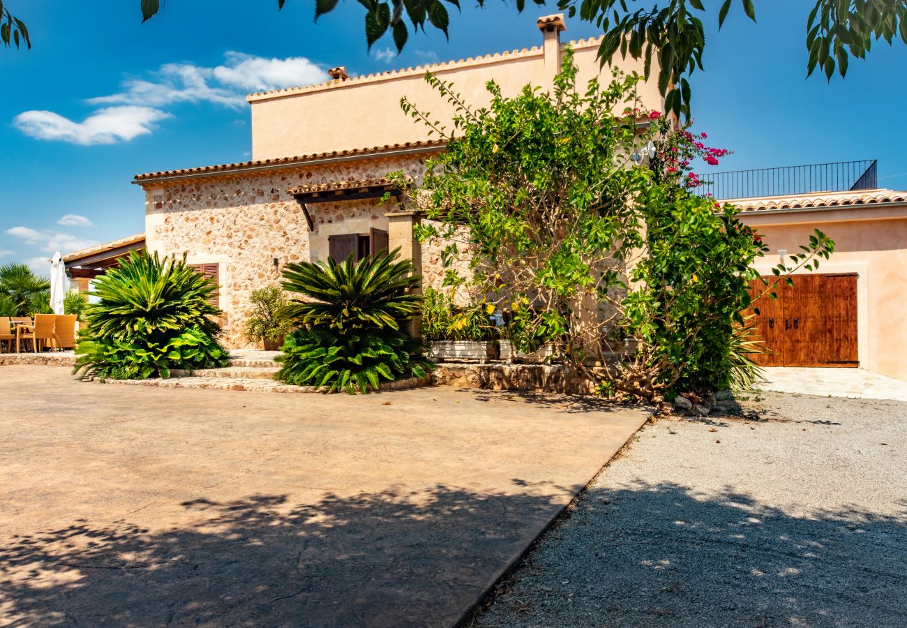 Country house in Can Picafort - Carritx Finca for 6 in Can Picafort with Pool, Garden and WiFi