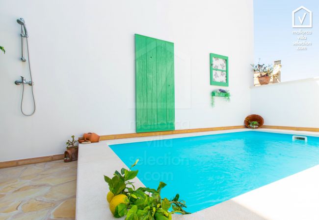  in Santa Margalida - Cantino typical mallorquin house for 4 in Santa Margalida with pool