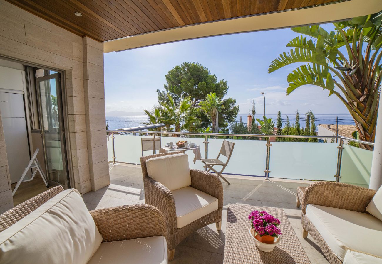 Chalet in Alcudia - Alcanada 1 for 8 with swimming pool 70m from the sea