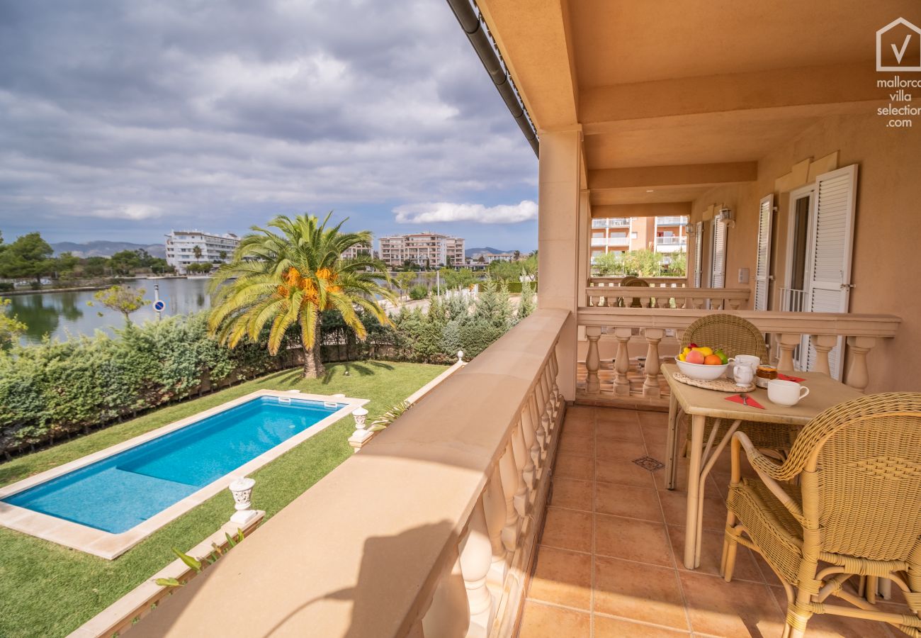 House in Alcudia - Berna house for 8 with pool in Alcudia at 900m from the beach
