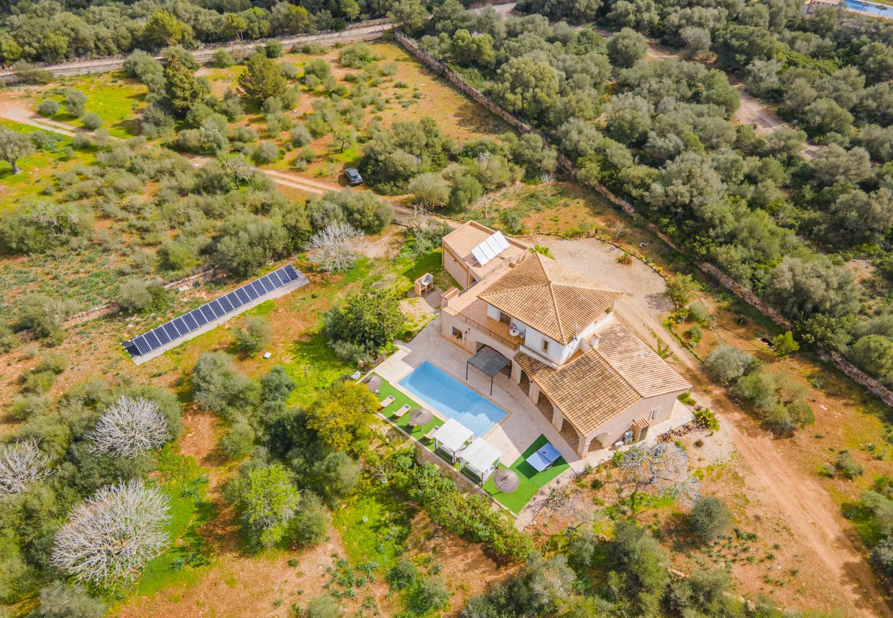 Country house in Campos - SA PEDRERA Finca for 8 in fields with swimming pool