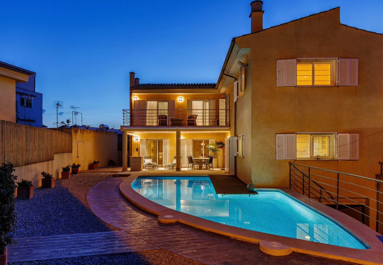 House in Alcudia - CA'N GAYA for 8 with swimming pool in Alcudia near the beach