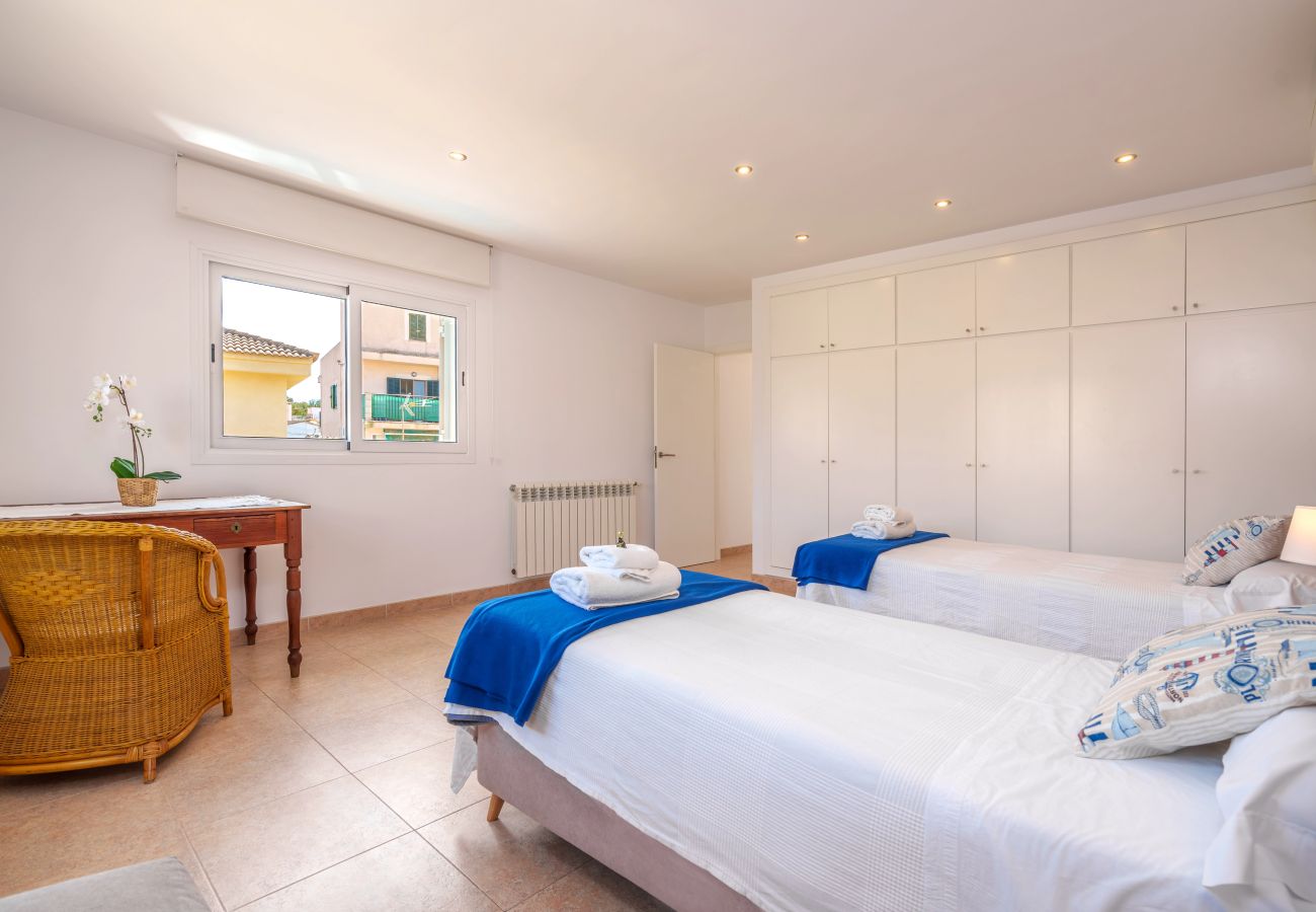 House in Alcudia - CA'N GAYA for 8 with swimming pool in Alcudia near the beach