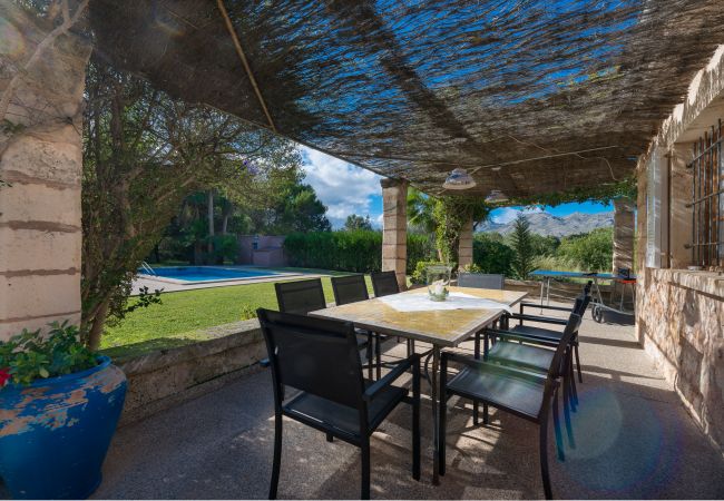 Villa in Pollensa - NATALIA finca for 6 with private pool and BBQ
