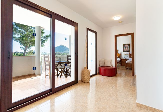 Villa in Alcudia - Villa Ibiza 350m from the beach, swimming pool, billiards and table tennis.