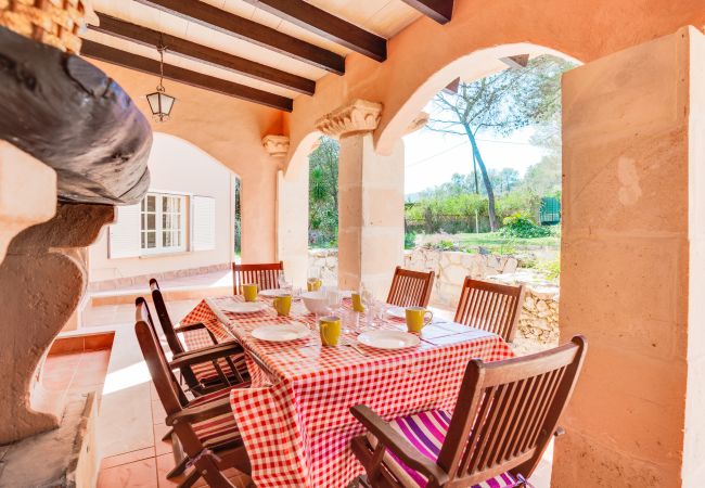 Villa in Sa Pobla - ESTEBAN Finca for 6 with swimming pool surrounded by nature