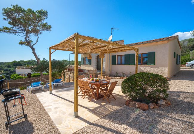 House in Santanyi - Can Pubila  beach for 5 to 200m from Caló des Moro