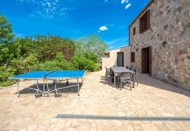 Villa in Son Serra de Marina - Cas Murero Stone finca with swimming pool for 8