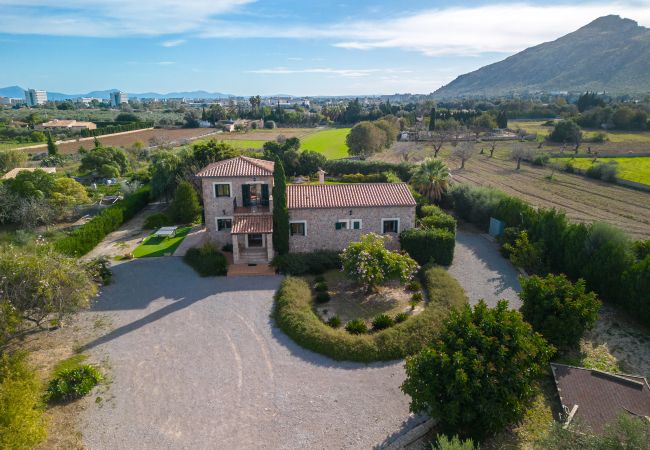 Finca Can Torretes in alcudia with pool