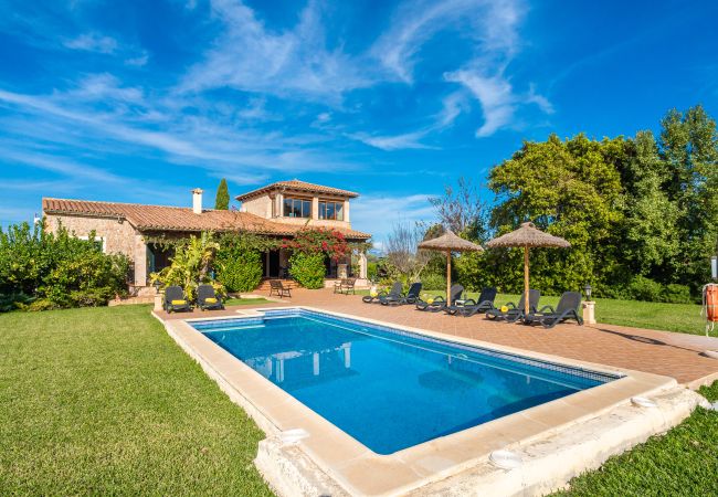 Finca Can Torretes in alcudia with pool