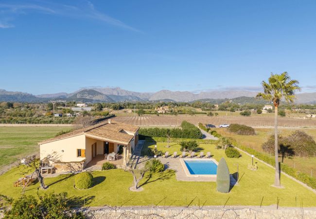 Villa in Alcudia - Els Evols for 6 with pool between Pollensa and Alcudia