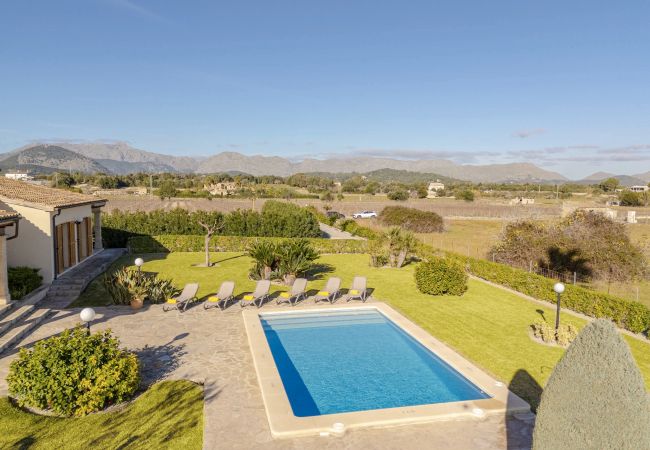 Villa in Alcudia - Els Evols for 6 with pool between Pollensa and Alcudia