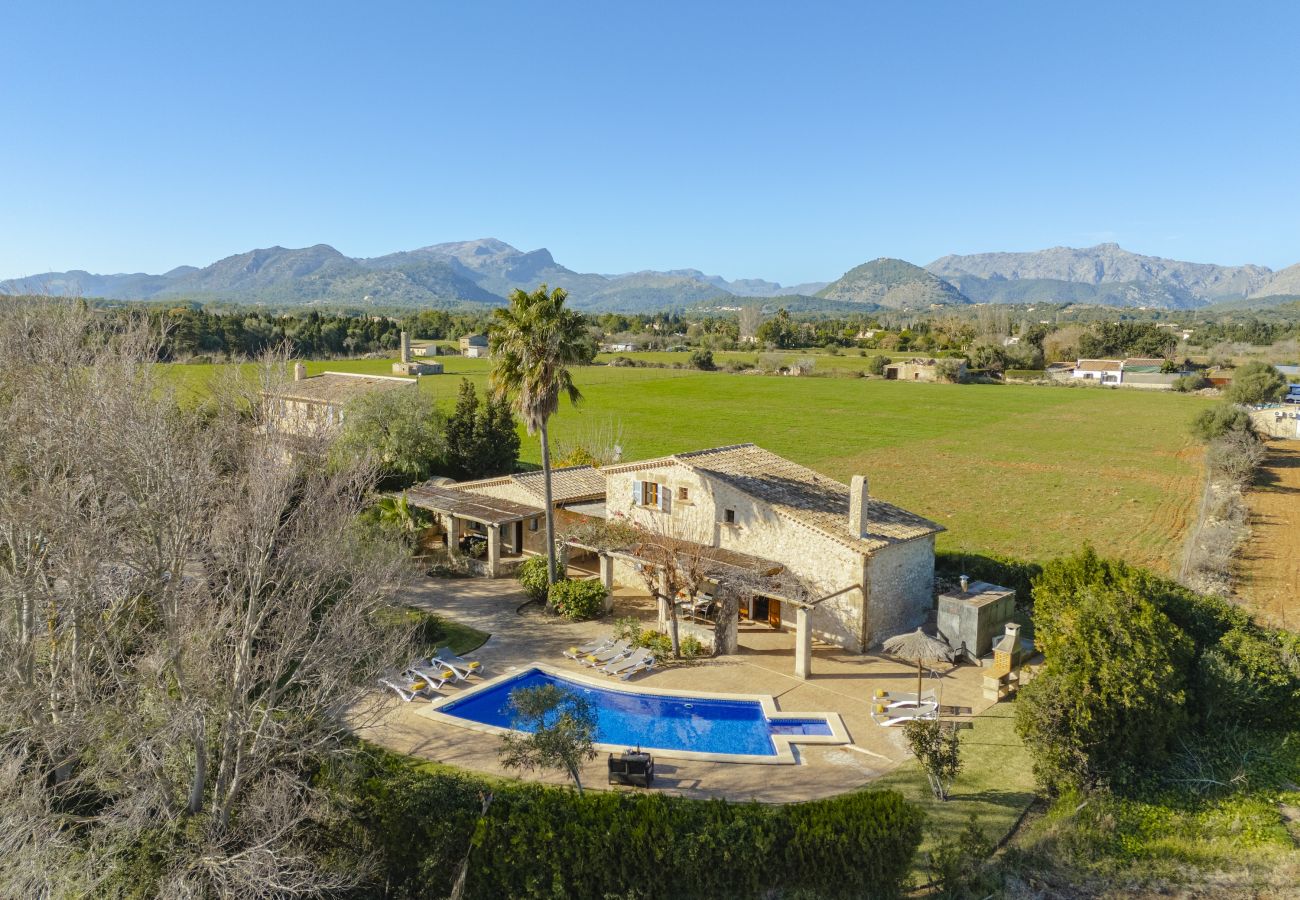 Villa in Alcudia - Finca Can Castell 2 for 8 with swimming pool, bbq, free wi fi