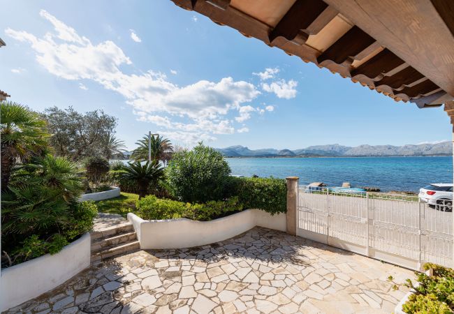 Villa in Alcudia - Es Mollet for 8 with sea view and swimming pool
