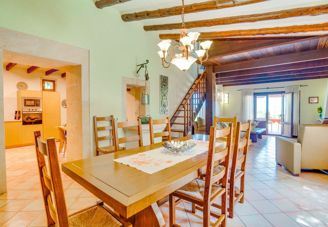 Country house in Petra - Nines with pool for 6 in Petra