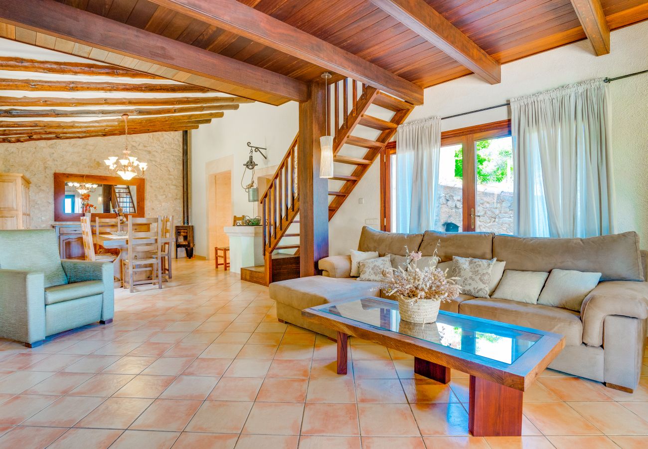 Country house in Petra - Nines with pool for 6 in Petra