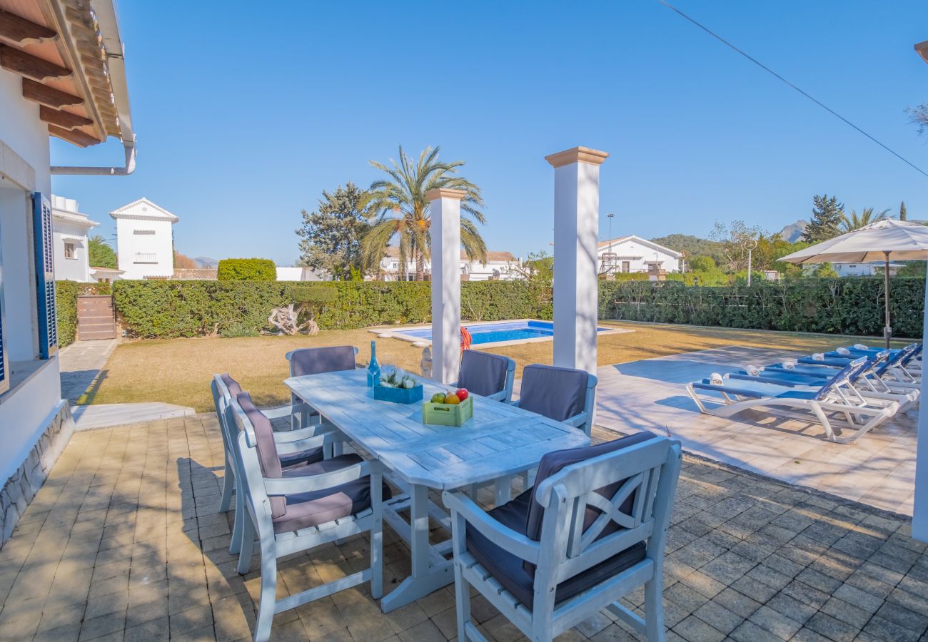 Chalet à Alcudia - Maison PARAISO pour 6  personnes à Puerto de Alcudia à 750m de la plage