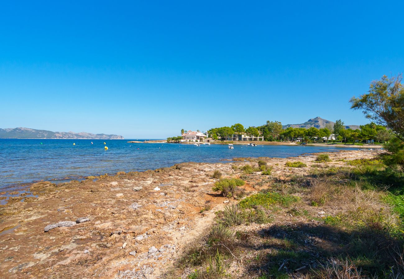 Appartement à Alcudia - PERICAS première ligne de la mer d'Alcudia, pour 8 p. WiFi gratuit