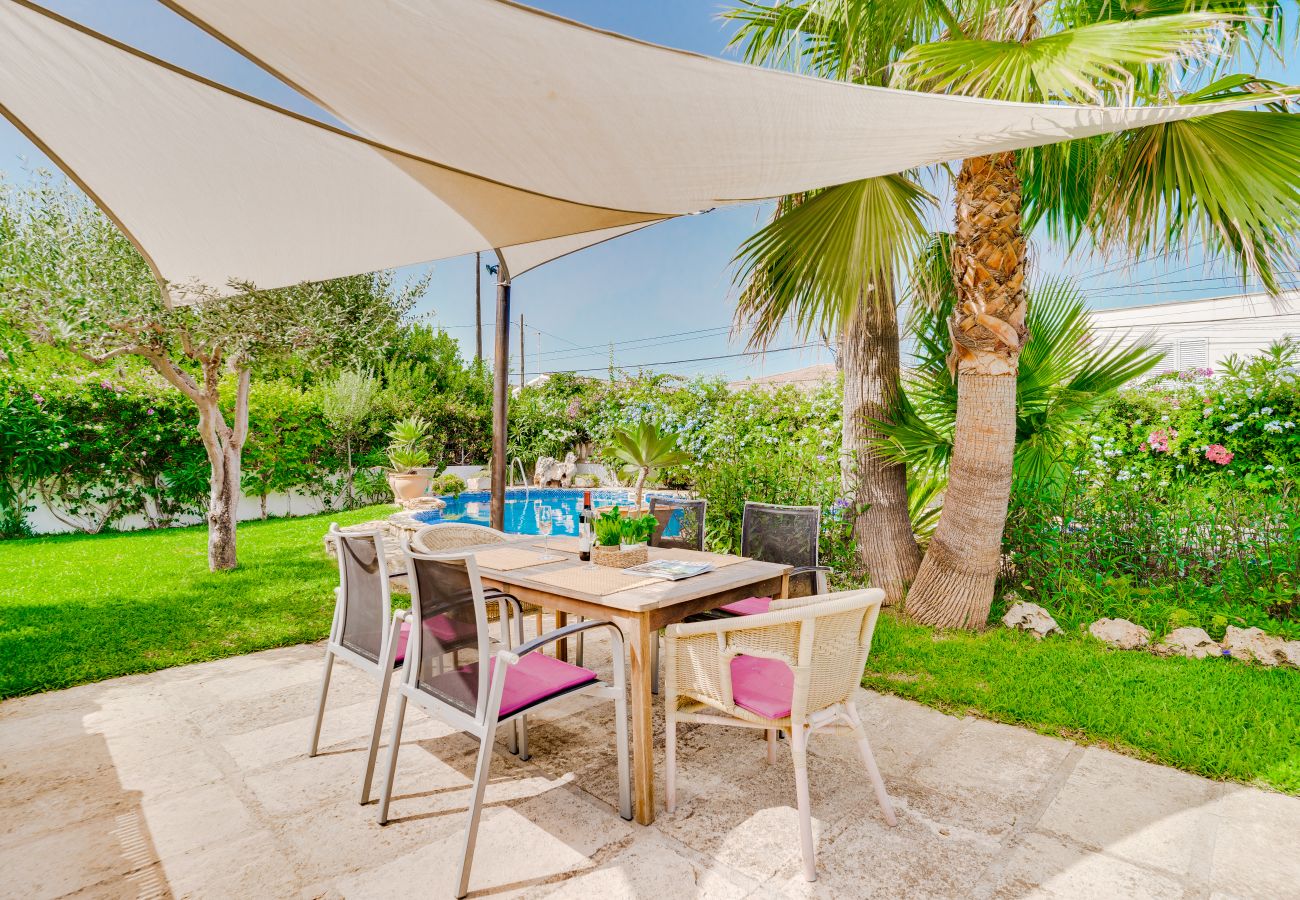 Villa à Alcudia - Villa Can Franck  pour 6 personnes à Alcudia. Climatisation et WiFi gratuits.