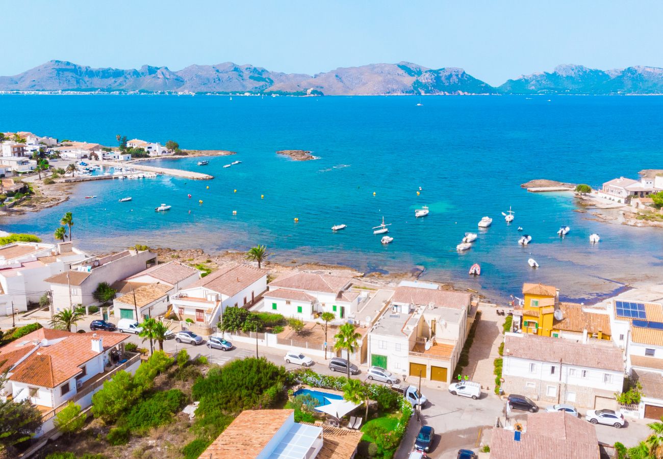 Villa à Alcudia - Villa Can Franck  pour 6 personnes à Alcudia. Climatisation et WiFi gratuits.