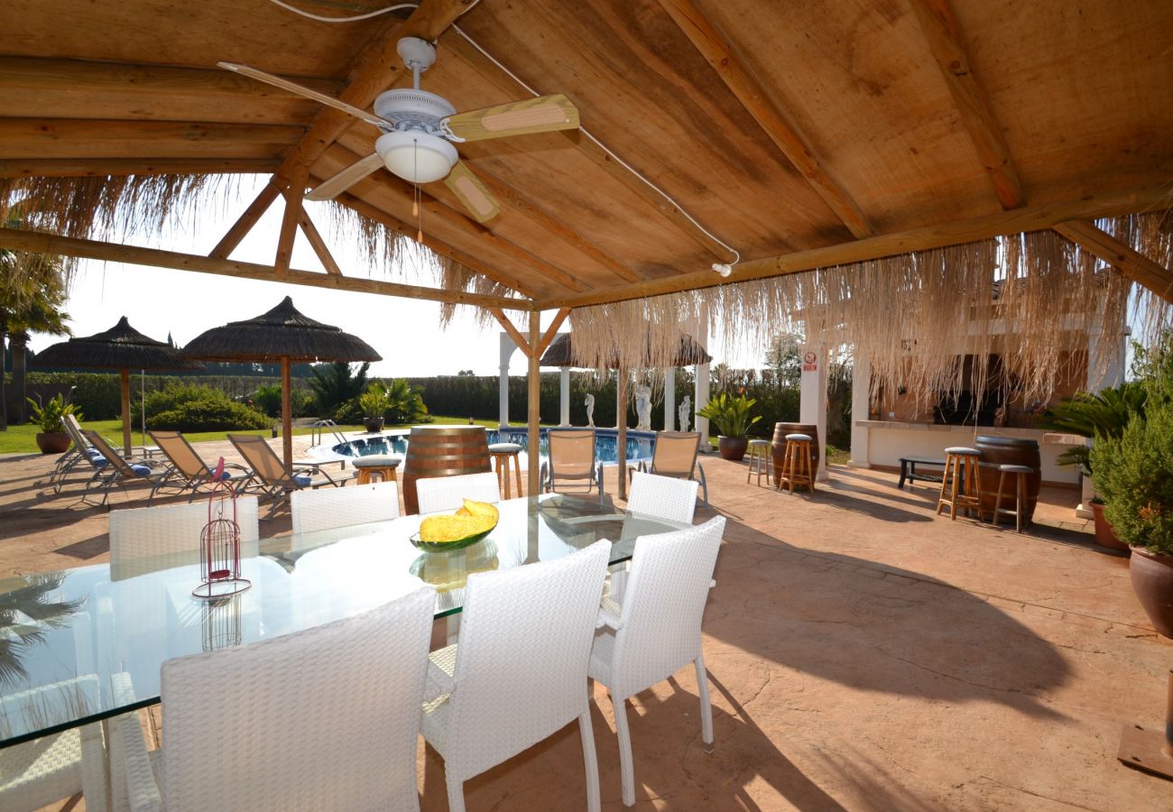 Villa à Sa Pobla - Son Manyo 261 magnifique villa avec piscine privée, grand espace extérieur, espace enfants et climatisation