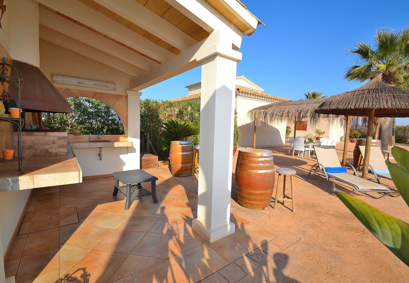 Villa à Sa Pobla - Son Manyo 261 magnifique villa avec piscine privée, grand espace extérieur, espace enfants et climatisation