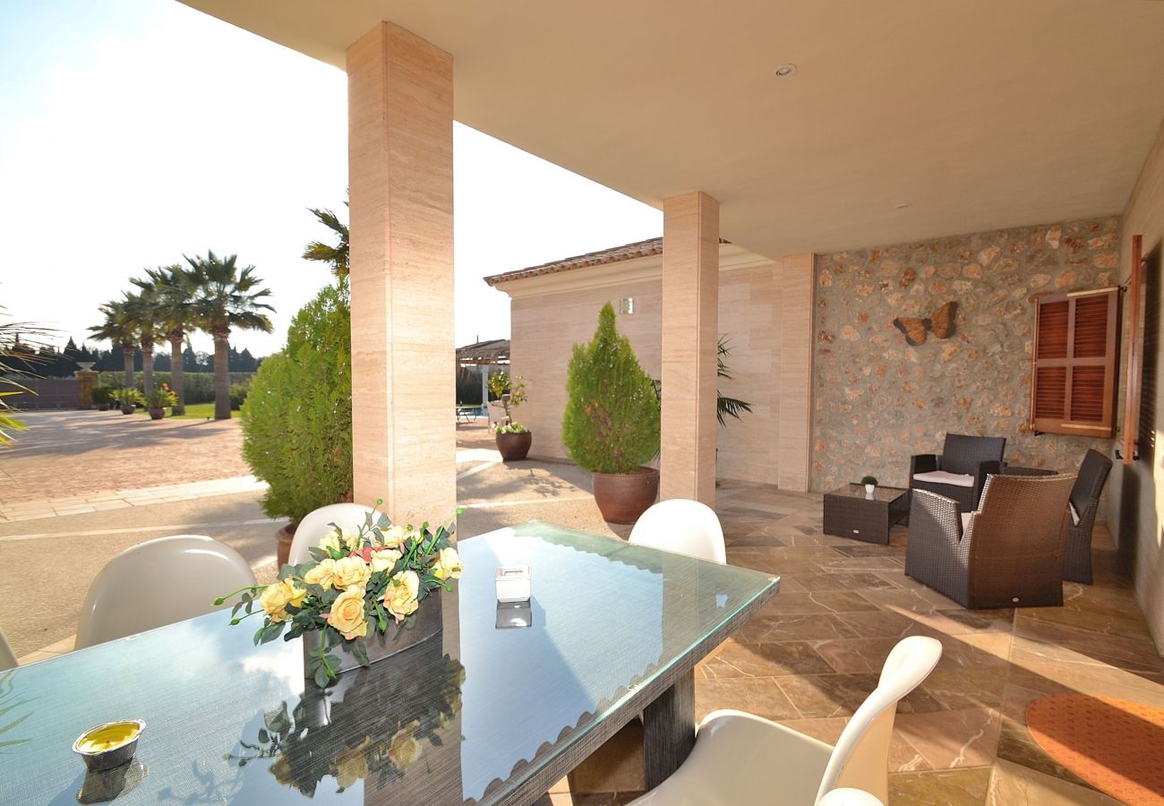 Villa à Sa Pobla - Son Manyo 261 magnifique villa avec piscine privée, grand espace extérieur, espace enfants et climatisation
