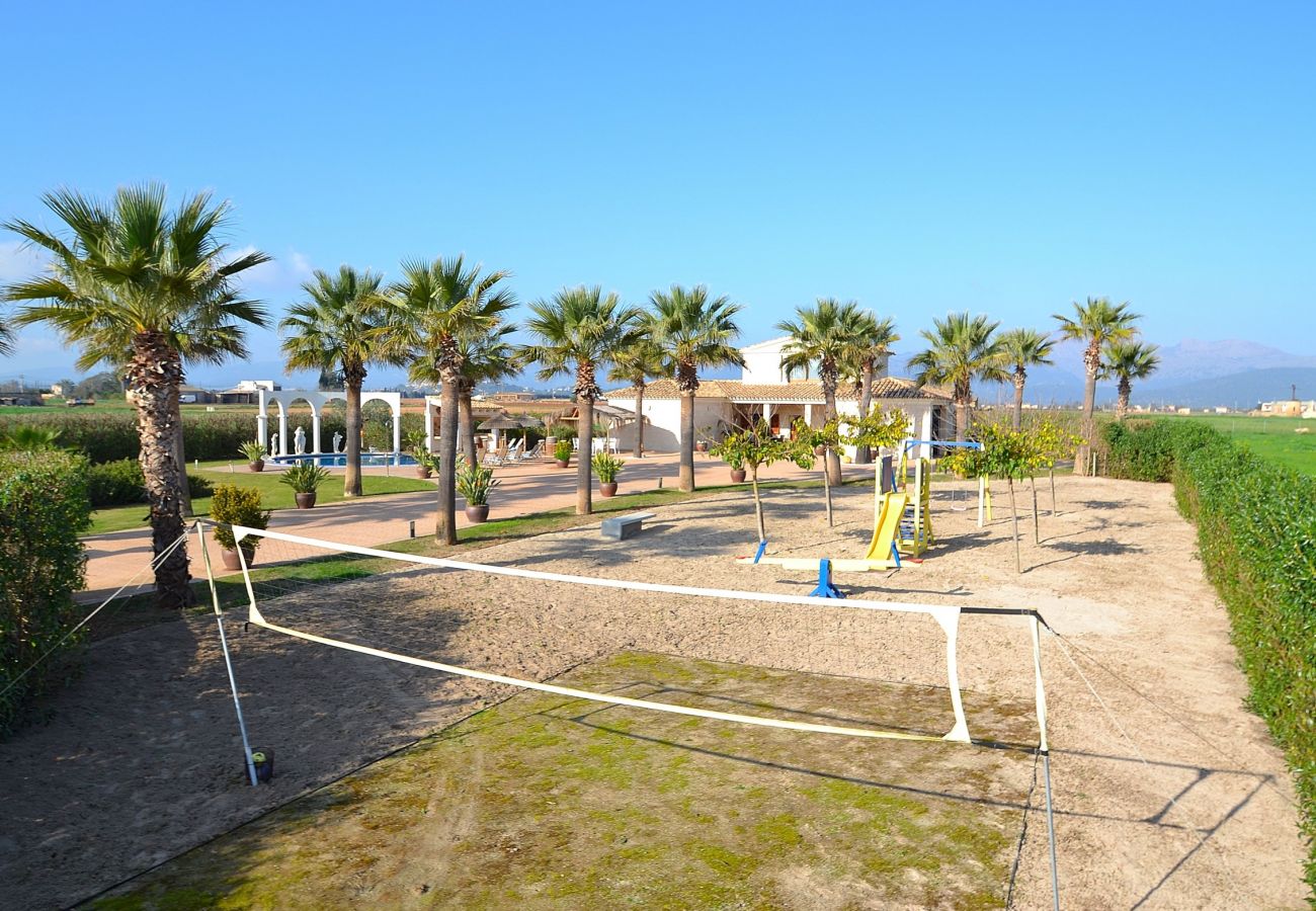 Villa à Sa Pobla - Son Manyo 261 magnifique villa avec piscine privée, grand espace extérieur, espace enfants et climatisation