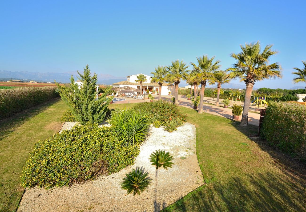 Villa à Sa Pobla - Son Manyo 261 magnifique villa avec piscine privée, grand espace extérieur, espace enfants et climatisation