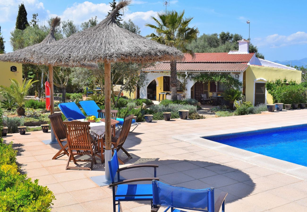 nature, piscine, vacances, villa