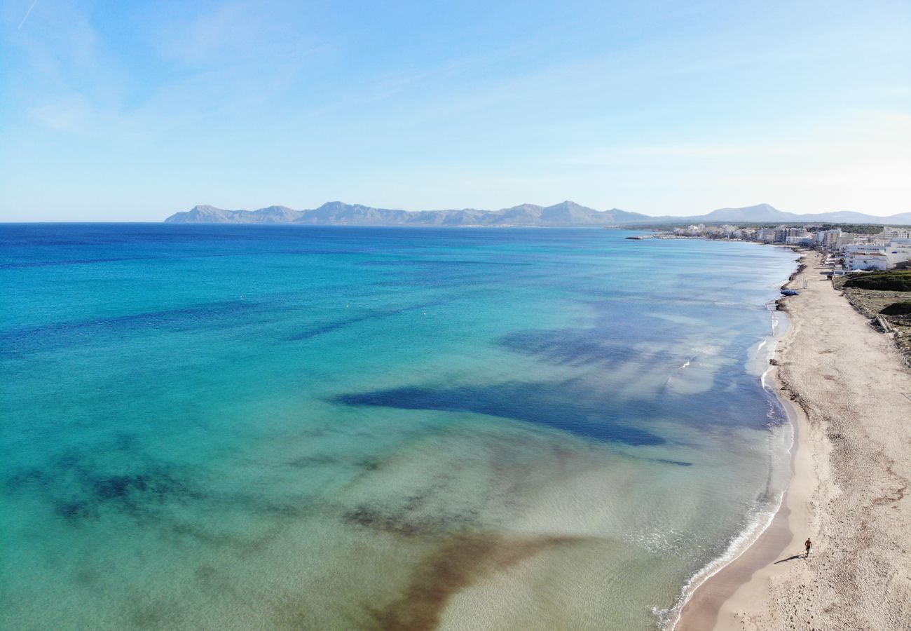 Domaine à Alcudia - Can Roig 113 fantastique finca avec piscine privée, jardin, espace enfants et climatisation