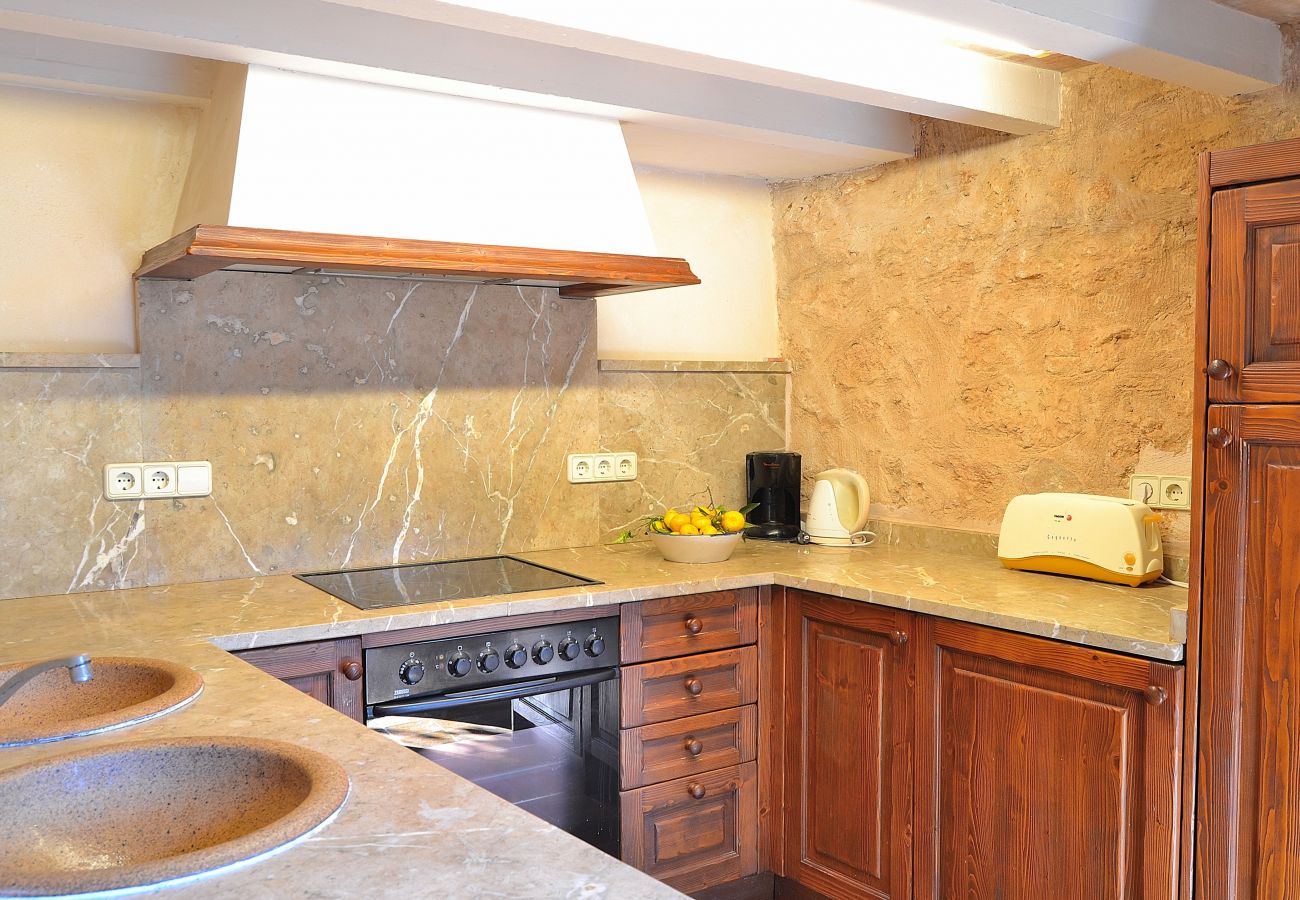 Domaine à Alcudia - Els Olivers 138 finca rustique avec piscine privée, climatisation, terrasse et barbecue