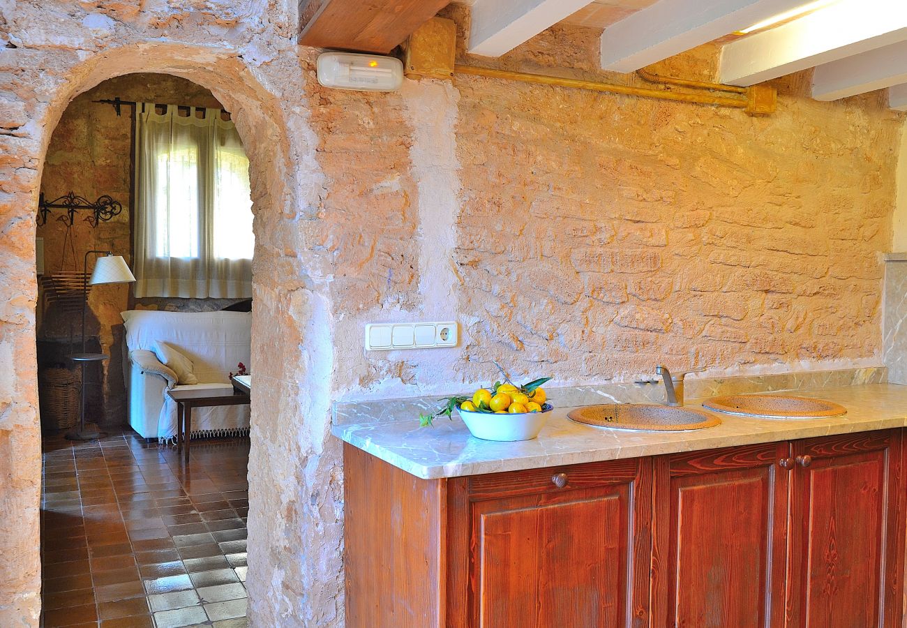 Domaine à Alcudia - Els Olivers 138 finca rustique avec piscine privée, climatisation, terrasse et barbecue