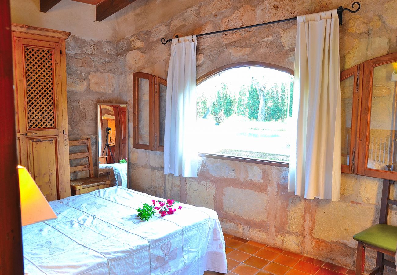 Domaine à Alcudia - Els Olivers 138 finca rustique avec piscine privée, climatisation, terrasse et barbecue