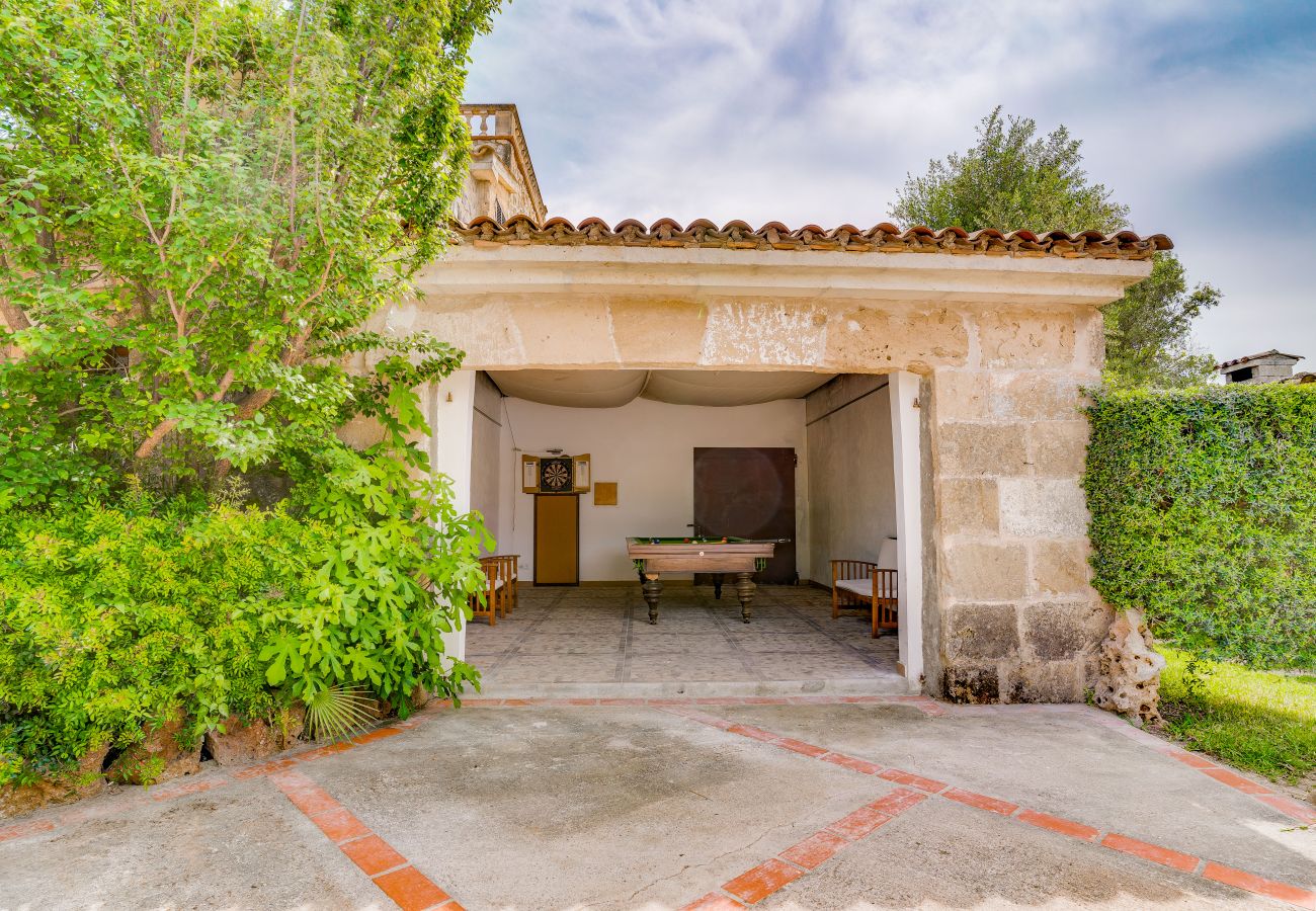 Villa à Alcudia - LORENZO Finca pour 9 personnes à Alcudia. AC et WiFi gratuit