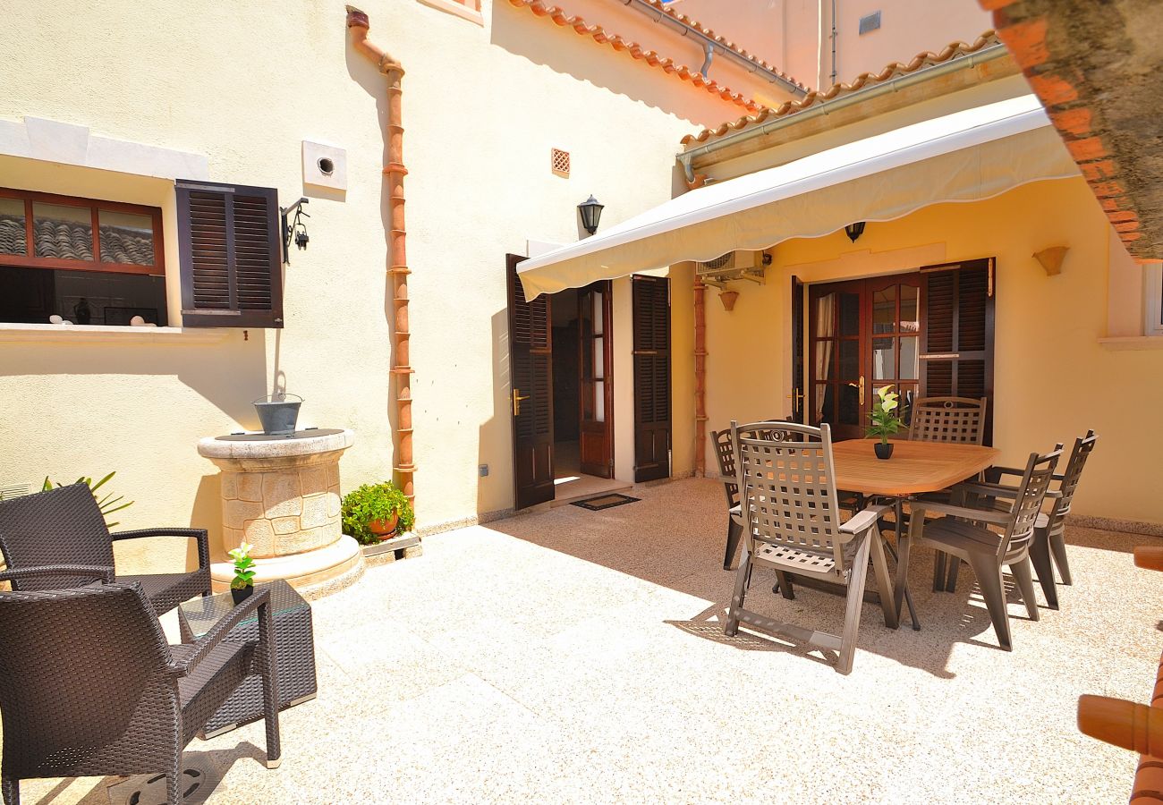 terrasse, mobilier extérieur, soleil, barbecue, majorque, beau temps