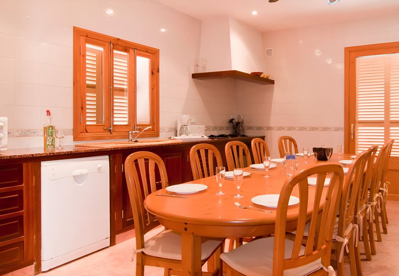 Domaine à Felanitx - Son Mas 402 magnifique finca rustique avec piscine privée, terrasse, jardin et climatisation