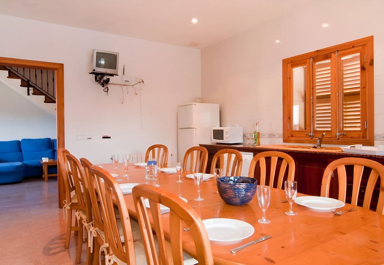 Domaine à Felanitx - Son Mas 402 magnifique finca rustique avec piscine privée, terrasse, jardin et climatisation