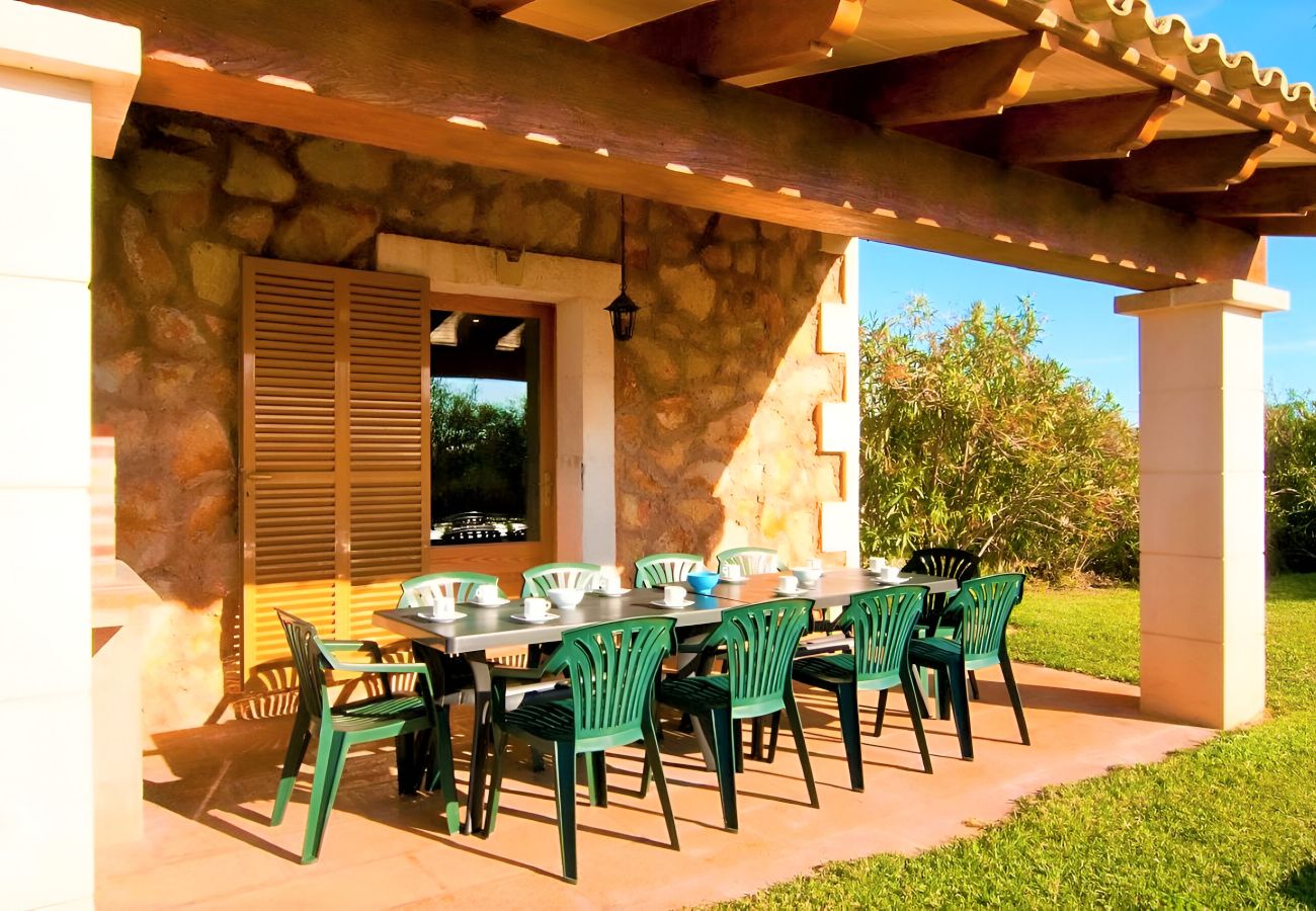 Domaine à Felanitx - Son Mas 402 magnifique finca rustique avec piscine privée, terrasse, jardin et climatisation