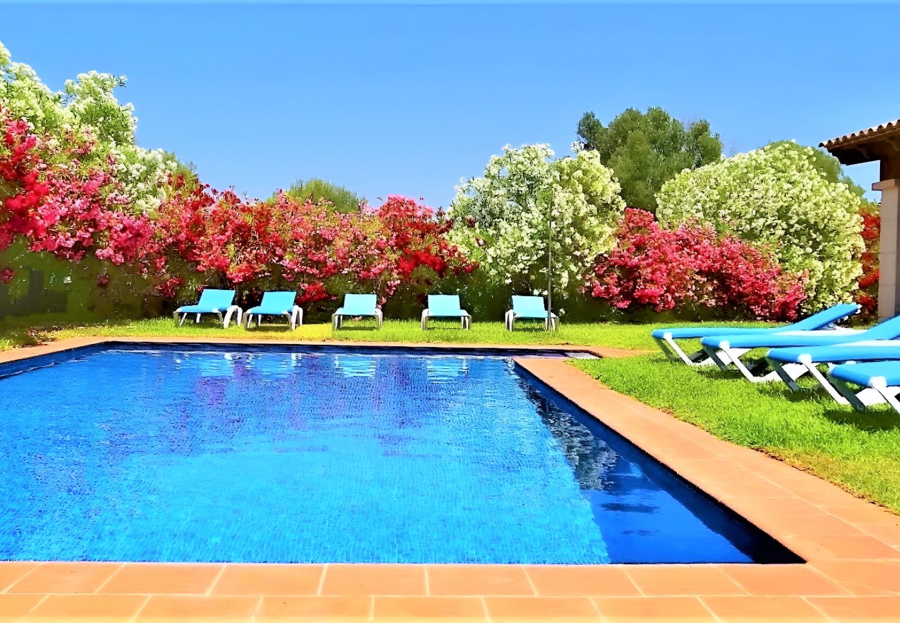 Domaine à Felanitx - Son Mas 402 magnifique finca rustique avec piscine privée, terrasse, jardin et climatisation