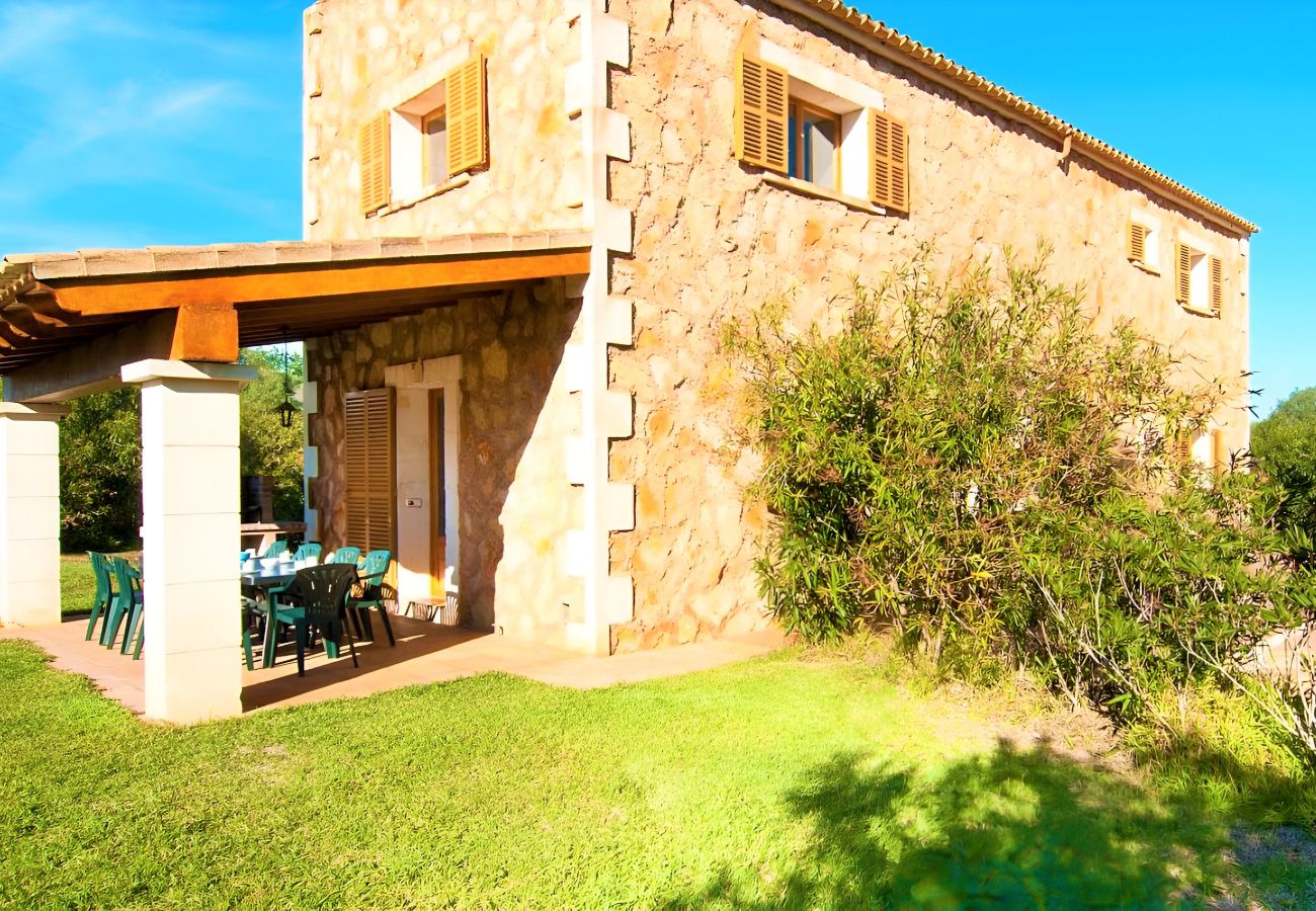 Domaine à Felanitx - Son Mas 402 magnifique finca rustique avec piscine privée, terrasse, jardin et climatisation