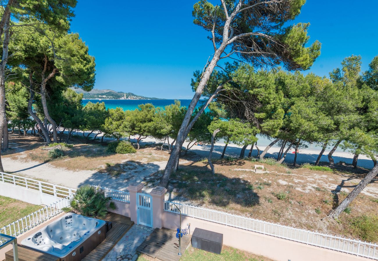 Villa à Alcudia - Villa RAN DE MAR Première ligne maritime pour 8 personnes WiFi et AC