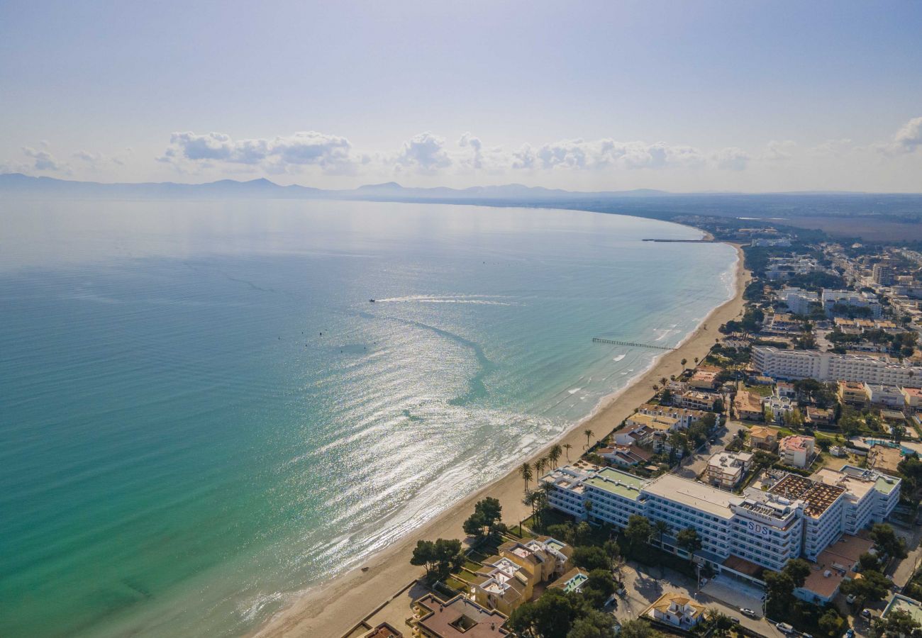 Villa à Alcudia - Villa RAN DE MAR Première ligne maritime pour 8 personnes WiFi et AC