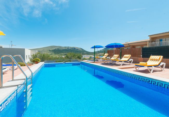 villa à Cala Mesquida - CAMOMILA Villa pour 12 avec piscine à Cala Mesquida