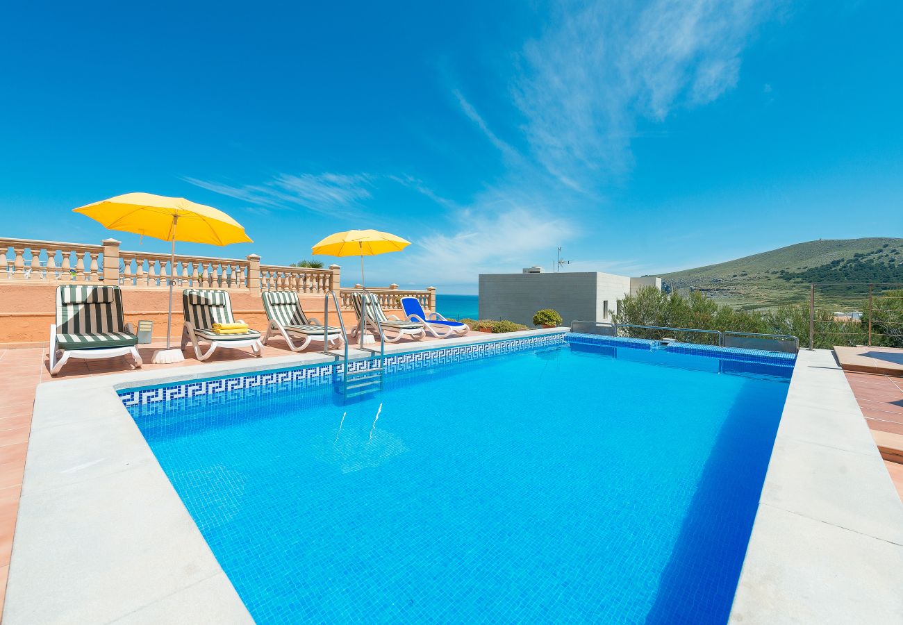 Villa à Cala Mesquida - CAMOMILA Villa pour 12 avec piscine à Cala Mesquida