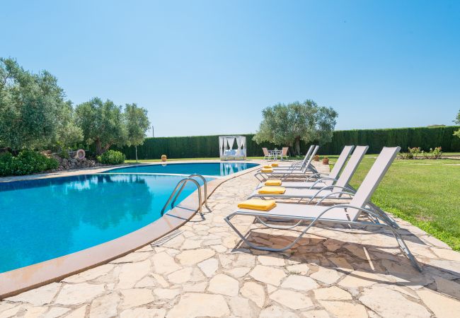 Domaine à Sa Pobla - Villa SANT VICENS pour 8 personnes avec piscine en pleine nature