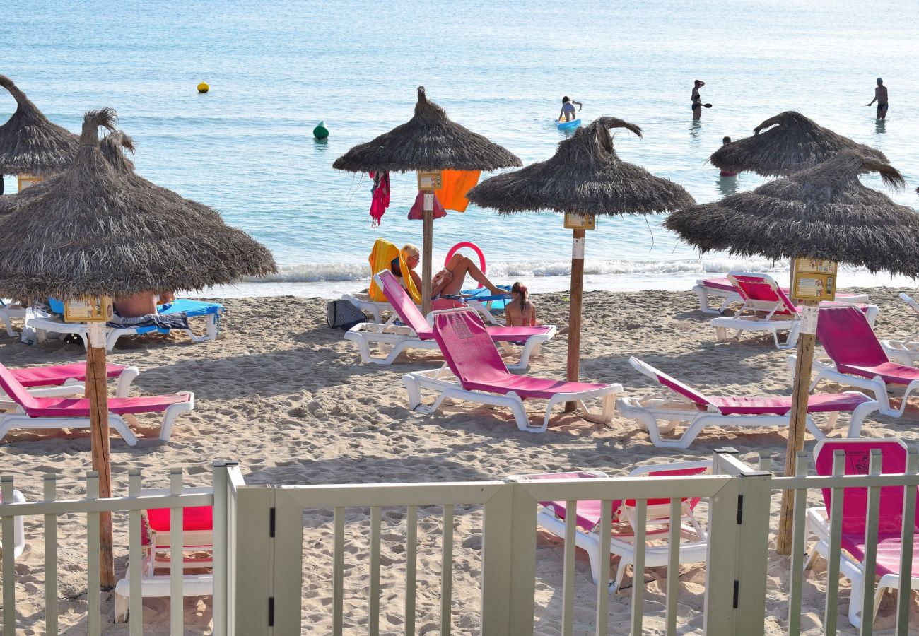 plage, transats, temps libre, vues, paix