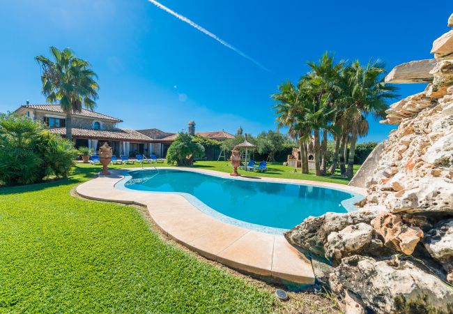 Domaine à Muro - GAMUNDI Finca pour 10 personnes avec piscine à Playas de Muro